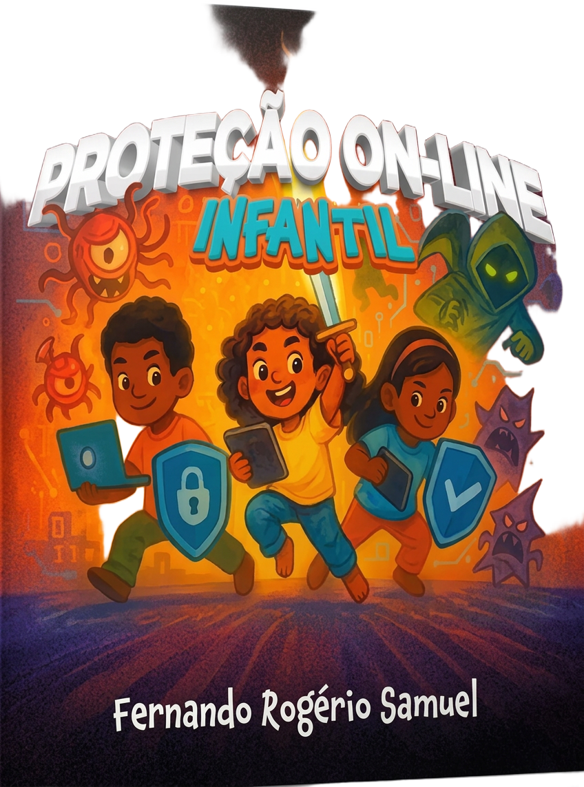 Capa do livro Proteção On-line Infantil de Fernando Samuel